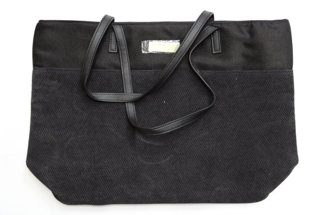 Hugo Boss, Hugo Boss, Canvas, Textile Bag, Tote, Black, For Women - Feel You