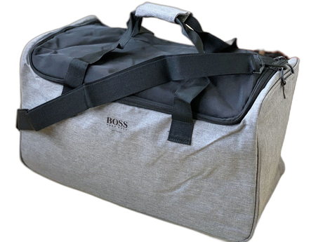 Hugo Boss, Hugo Boss, Polyester, Textile Bag, Gym, Grey, For Men - Feel You