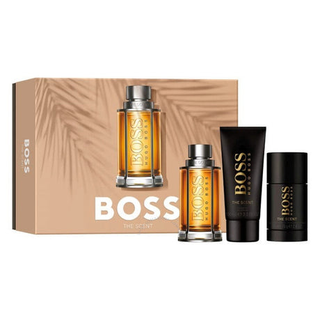 Hugo Boss The Scent Eau De Toilette Spray 100ml Set 3 Pieces - Feel You