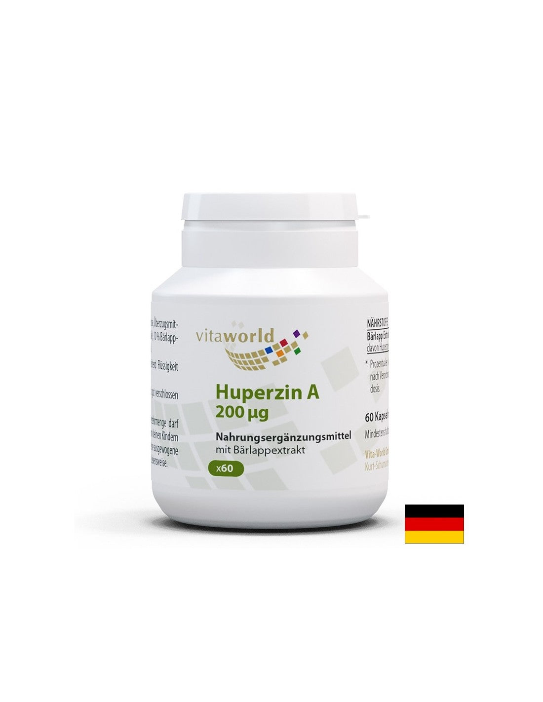 Мозъчна дейност - Хуперзин А (Huperzin A), 200 µg х 60 капсули - Feel You