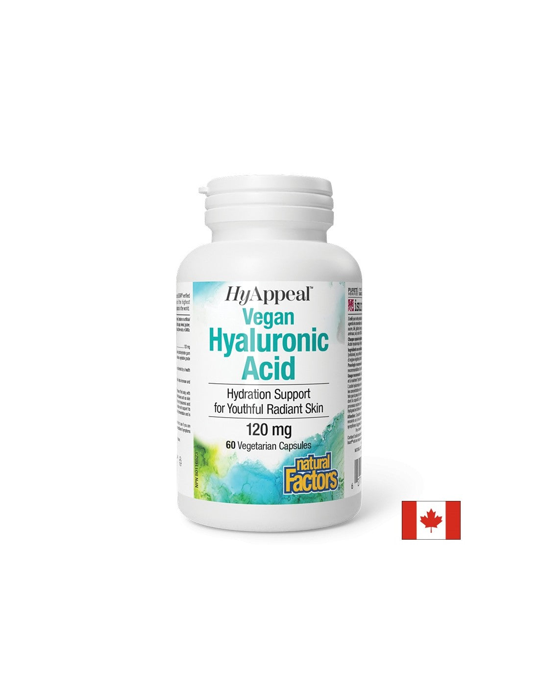 Красива кожа - здрави стави - Хиалуронова киселина HyAppeal® (веган), 120 mg х 60 V капсули - Feel You