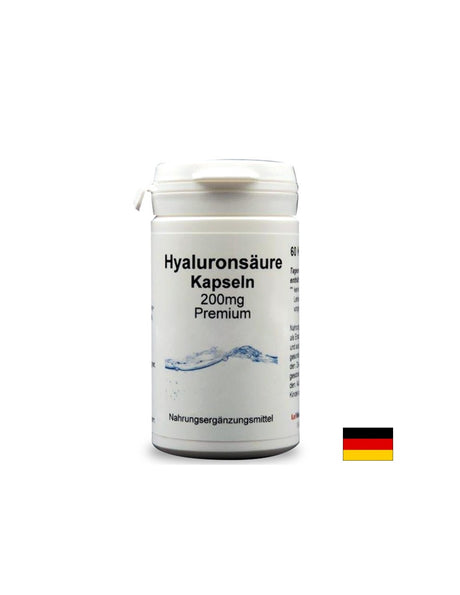 Hyaluronsäure Premium - Хиалуронова киселина премиум 200 mg, 60 капсули Karl Minck - Feel You