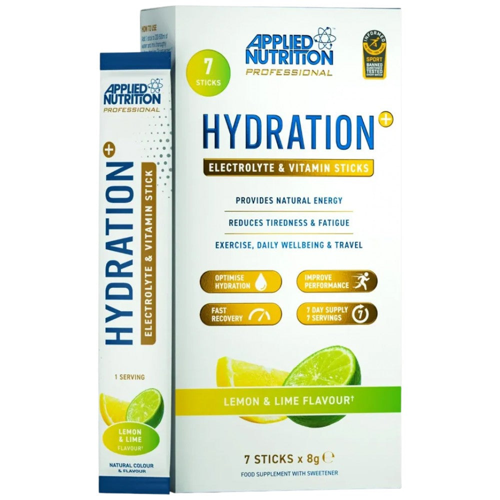 Hydration + Electrolyte & Vitamin Powder Stick Packs - 7 x 8 грама - Feel You