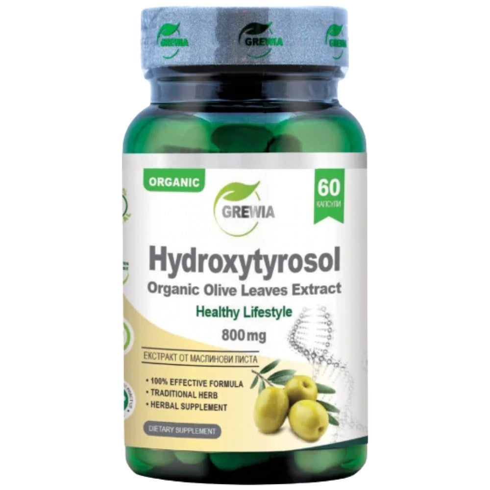 Hydroxytyrosol Olive Leaves Extract 800 mg - 60 капсули - Feel You