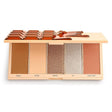 I Heart Revolution, Chocolate, Highlighting, Face Palette, Waffle, 5 Shades, 18 g - Feel You