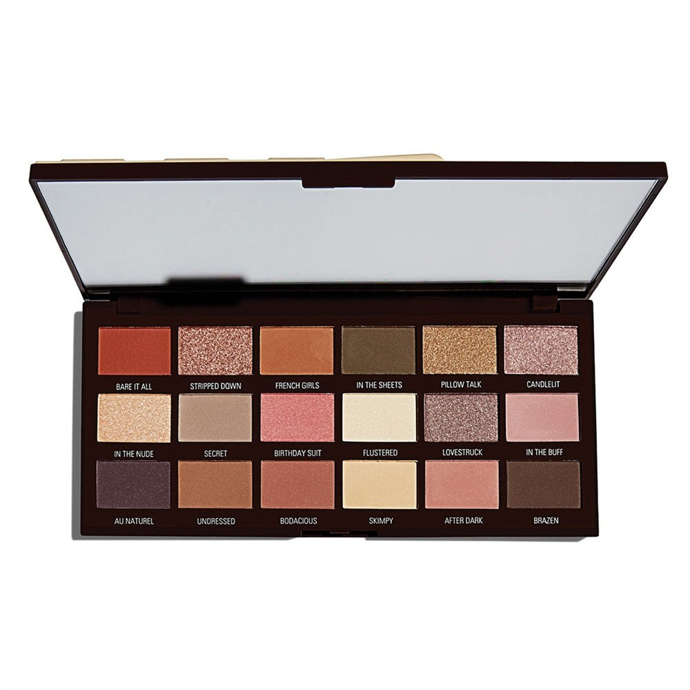 I Heart Revolution, I Heart Revolution, Eyeshadow Palette, Nudes Chocolate, 18 Shades, 21 g - Feel You