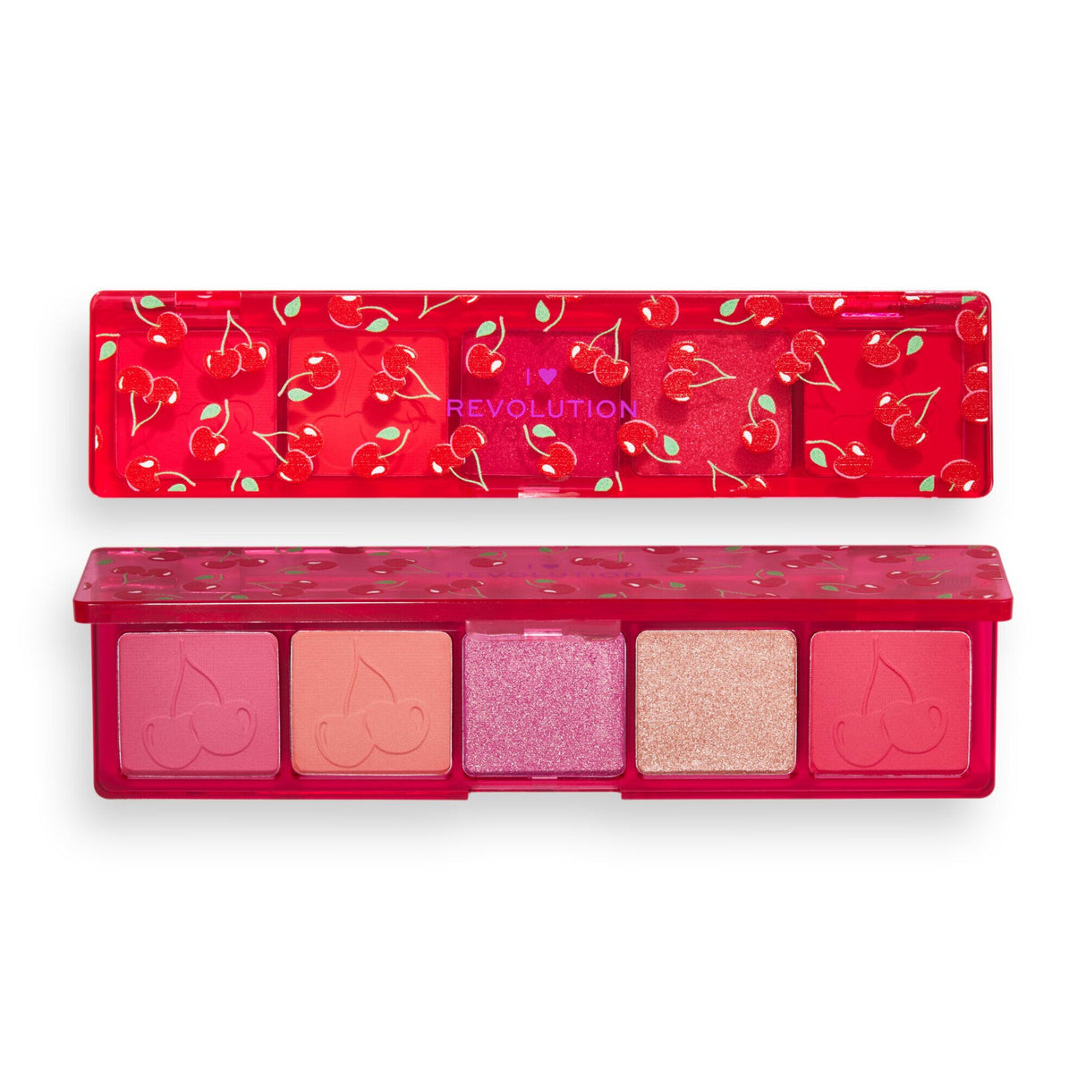 I Heart Revolution, Mini Match, Eyeshadow Palette, Cherry Please, 5 Shades, 11 g - Feel You