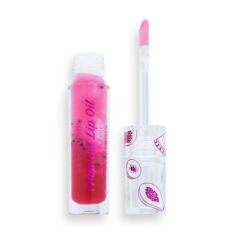 I Heart Revolution, Tropical, Plumping, Lip Oil, Pomegranate, 3.8 ml - Feel You