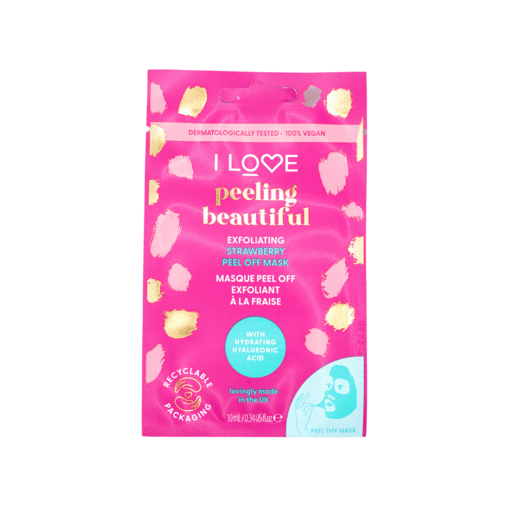 I Love, Beautiful Peeling, Peeling, Sheet Mask, For Face, 10 ml - Feel You
