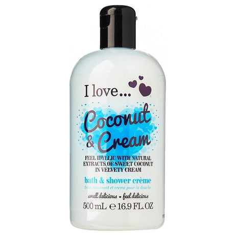 I Love, Coconut & Cream, Nourishing, Shower Cream, 500 ml - Feel You