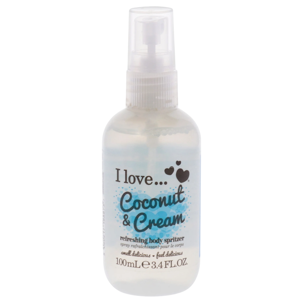 I Love, Coconut & Cream, Scented Spray, For Women, 100 ml - Feel You