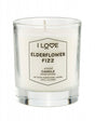 I Love, Elderflower Fizz, Raspberry, Scented Candle, 160 g - Feel You