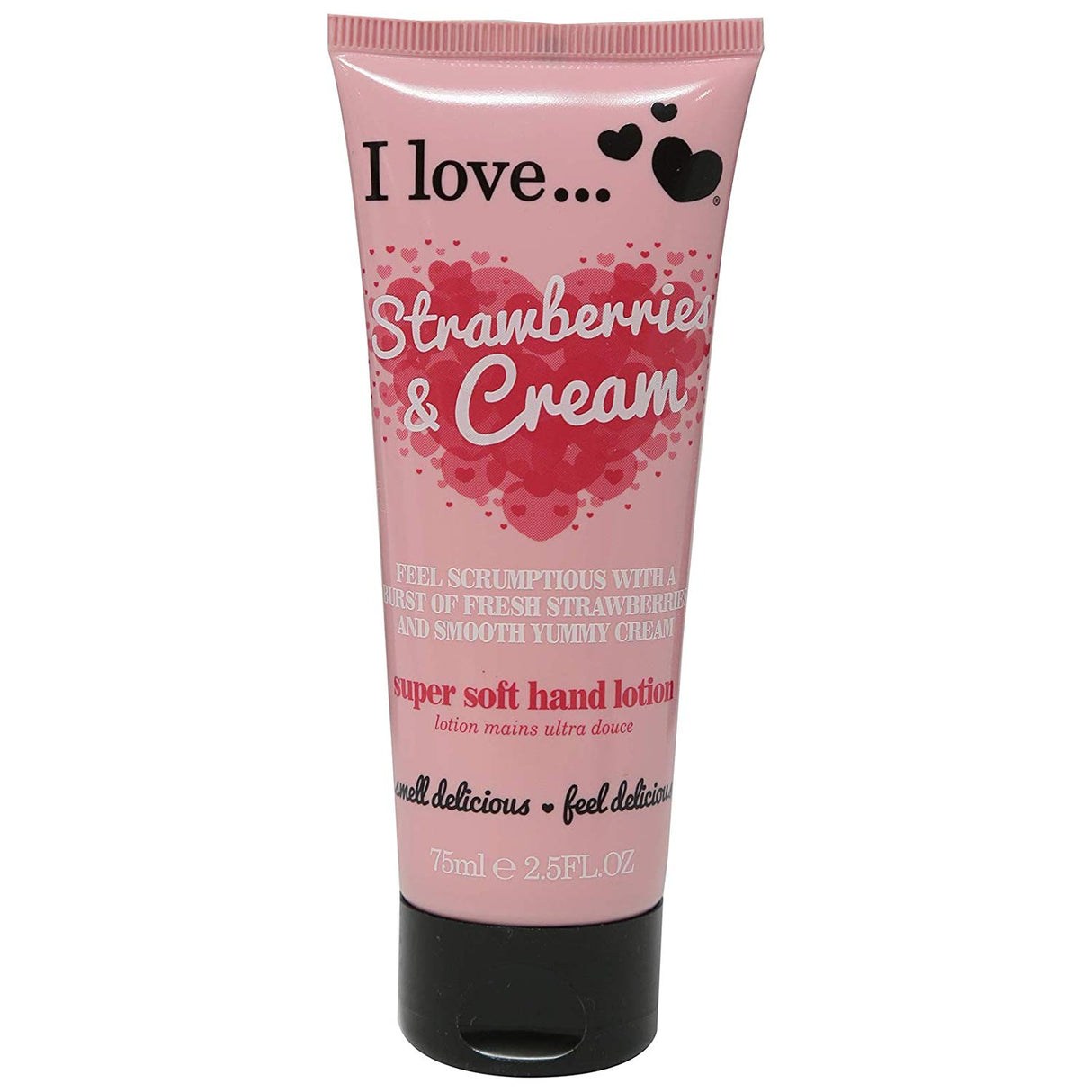I Love, Originals, Hydrating, Hand Lotion, Strawberries & Cream, 75 ml - Feel You