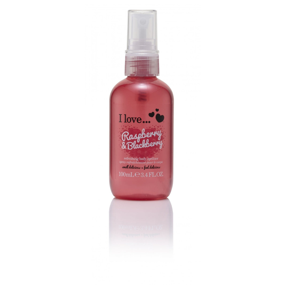 I Love, Raspberry & Blackberry, Scented Spray, For Women, 100 ml - Feel You