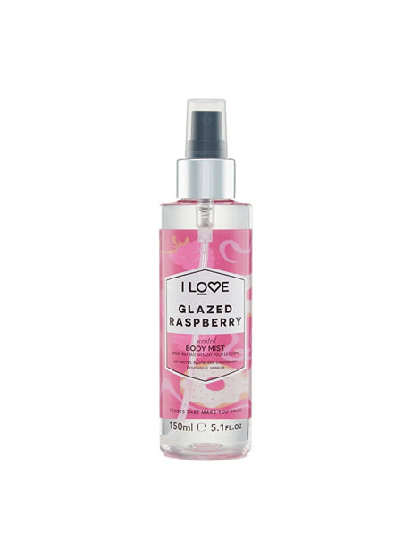 I Love, Signature Collection, Mist Spray, Glazed Raspberry, All Over The Body, 165 ml - Feel You