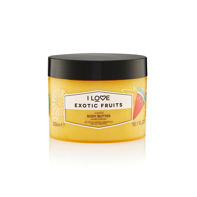 I Love, Signature Collection, Vegan, Hydrating, Exotic Fruits, Body Butter, 330 ml - Feel You