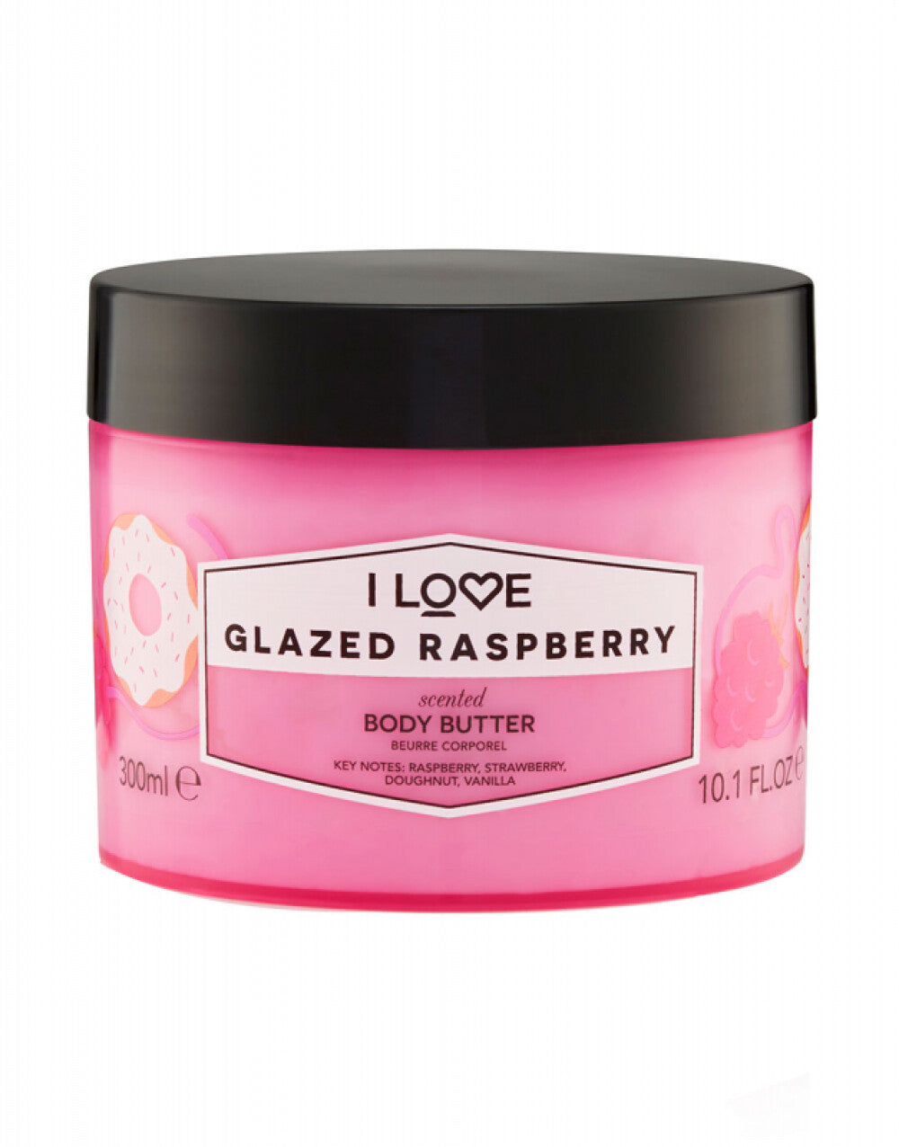 I Love, Signature Collection, Vegan, Hydrating, Glazed Raspberry, Body Butter, 330 ml - Feel You