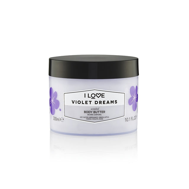 I Love, Signature Collection, Vegan, Hydrating, Violet Dreams, Body Butter, 330 ml - Feel You