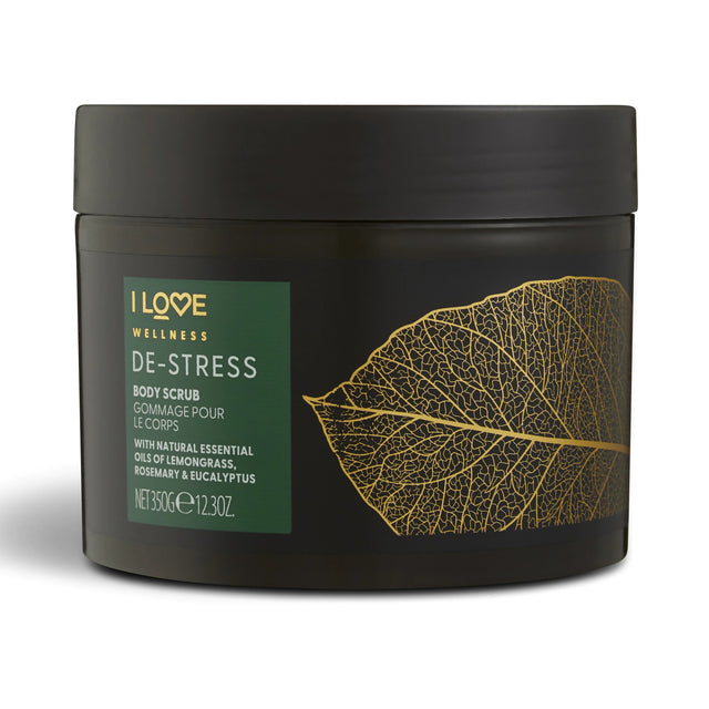 I Love, Wellness De-Stress, Vegan, Exfoliating, Body Scrub, 350 g - Feel You