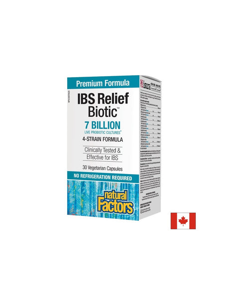 IBS Relief Biotic™ | 7 Billion Live Cultures, 4 Strains - 30 капсули - Feel You
