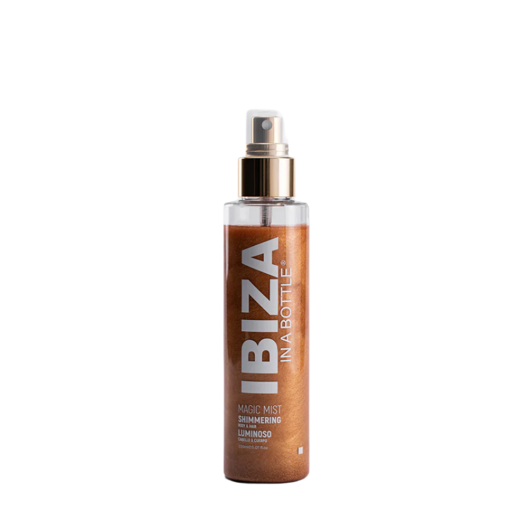 Златен спрей за коса и тяло с алое вера MAGIC MIST - 150 мл - Feel You