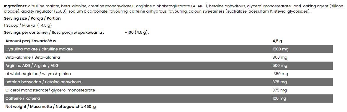ICE Pump / Evercool Pre-Workout - 18.5 грама - Feel You