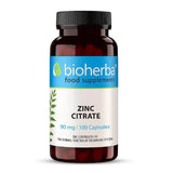 Zinc Citrate 30 mg - 100 капсули - Feel You