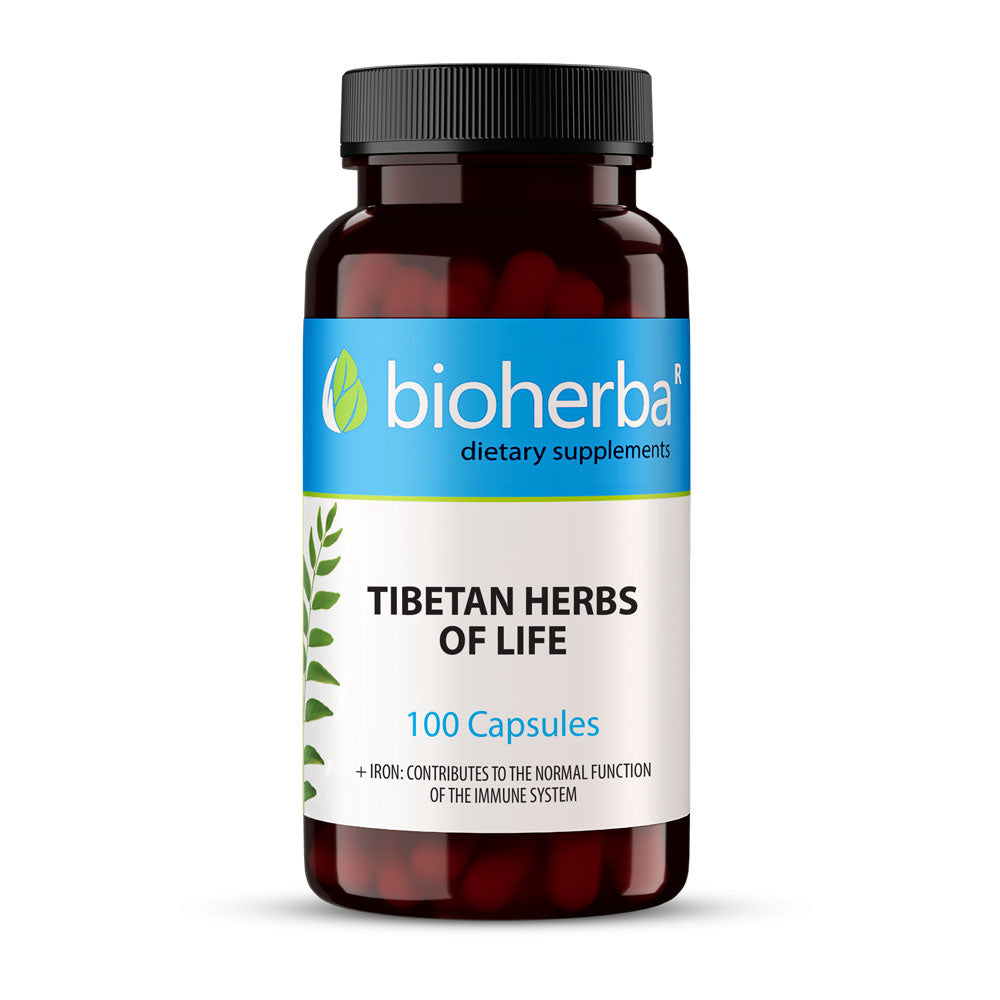 Tibetan Herbs of Life 200 mg - 100 капсули - Feel You