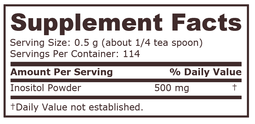 INOSITOL POWDER - 57 g