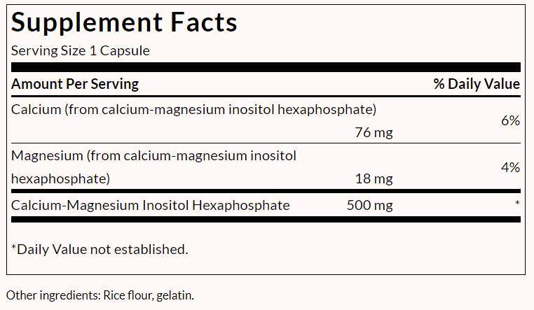 IP-6 Inositol Hexaphosphate - 240 капсули - Feel You