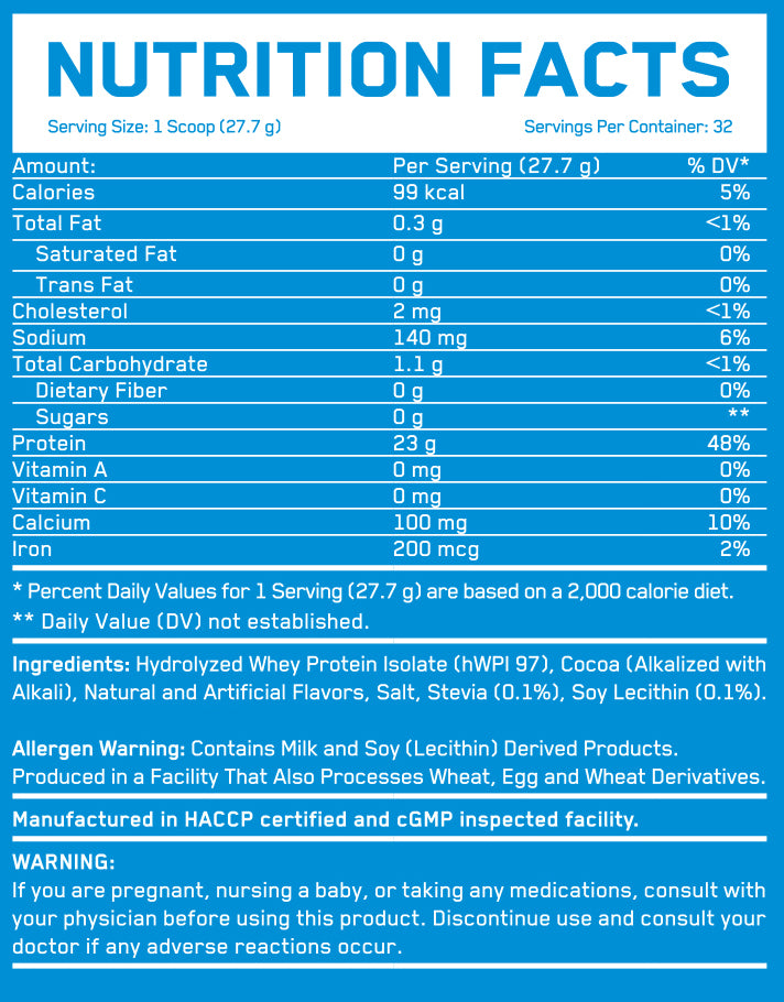 ISO BUILD Protein Isolate - 0.908 KG - Feel You