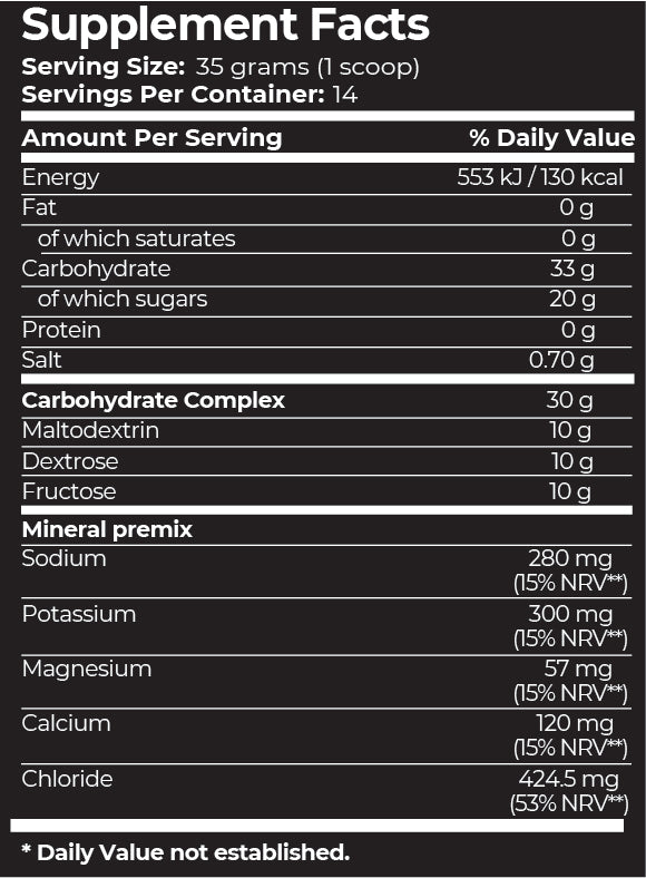 ISOTONIC DRINK - 500 g