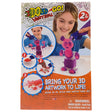 Ido3D, Bring Your 3D Artwork To Life, 2 Color Change Vertical Pens, Drawing Playset, Unisex, 8+ years - Feel You
