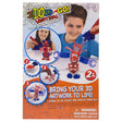 Ido3D, Go Bring Your 3D Artwork To Life, 2 Color Change Vertical Pens, Drawing Playset, Unisex, 8+ years - Feel You