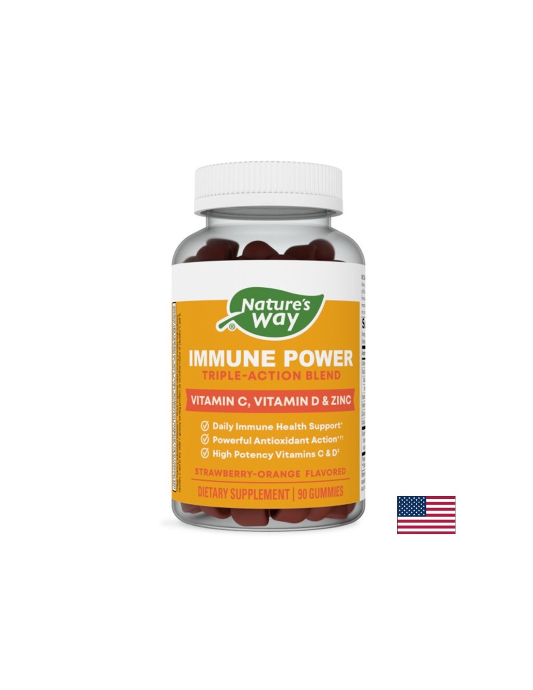 Имунитет формула - Immune Power, 90 желирани таблетки с плодов вкус - Feel You