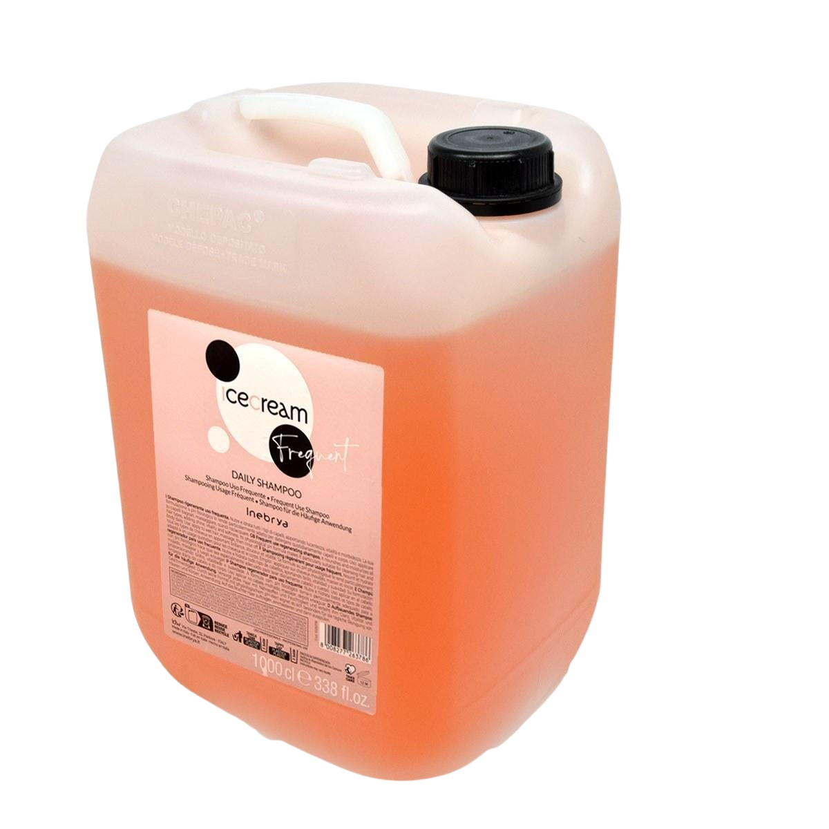 Inebrya, Ice Cream Frequent, Hair Shampoo, Regenerating, Refill, 10000 ml - Feel You