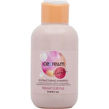Inebrya - Ice Cream Keratin Restructuring Shampoo - 1000ml - Feel You