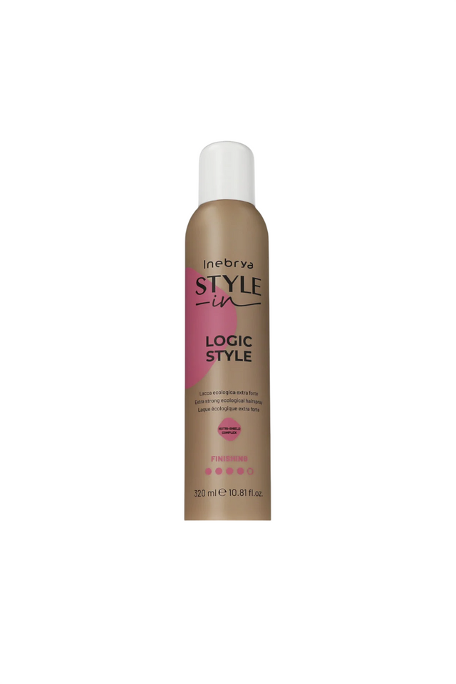 Inebrya, Style-In Logic Style, Hair Spray, Styling, Extra Strong Hold, 320 ml - Feel You