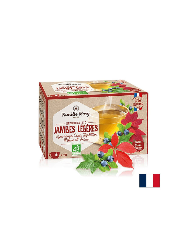 Infusion bio jambes legeres/ Чай за венозната система, 20 филтърни пакетчета - Feel You