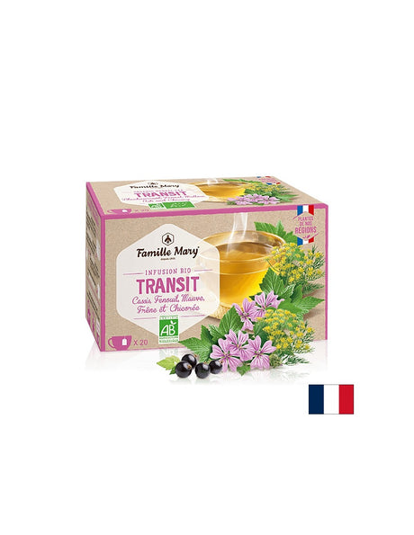 Infusion bio transit / Чай за добра чревна перисталтика, 20 филтърни пакетчета - Feel You