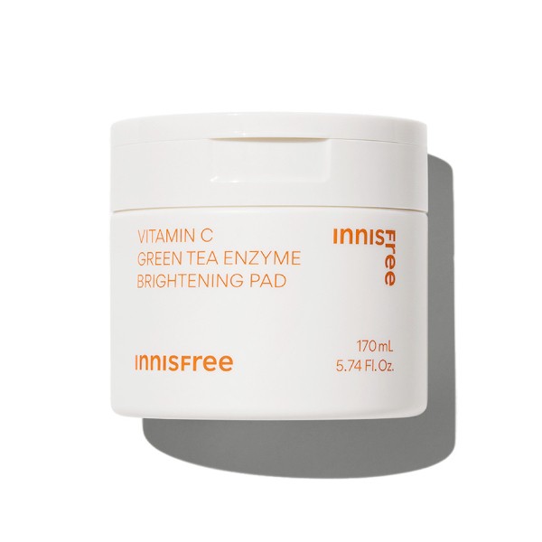 Innisfree - Vitamin C Green Tea Brightening Pad, 170ml, 60ea - Feel You