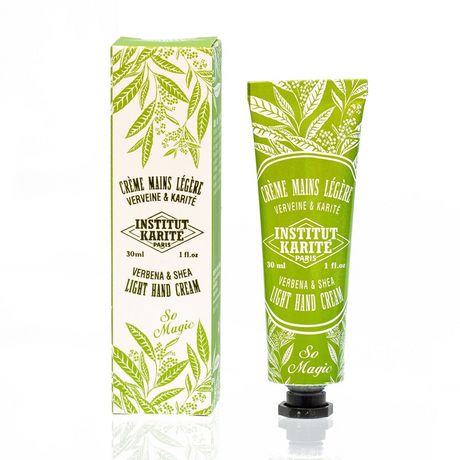 Institut Karite Paris, Verbena & Light Shea, Softening, Hand Cream, 30 ml - Feel You