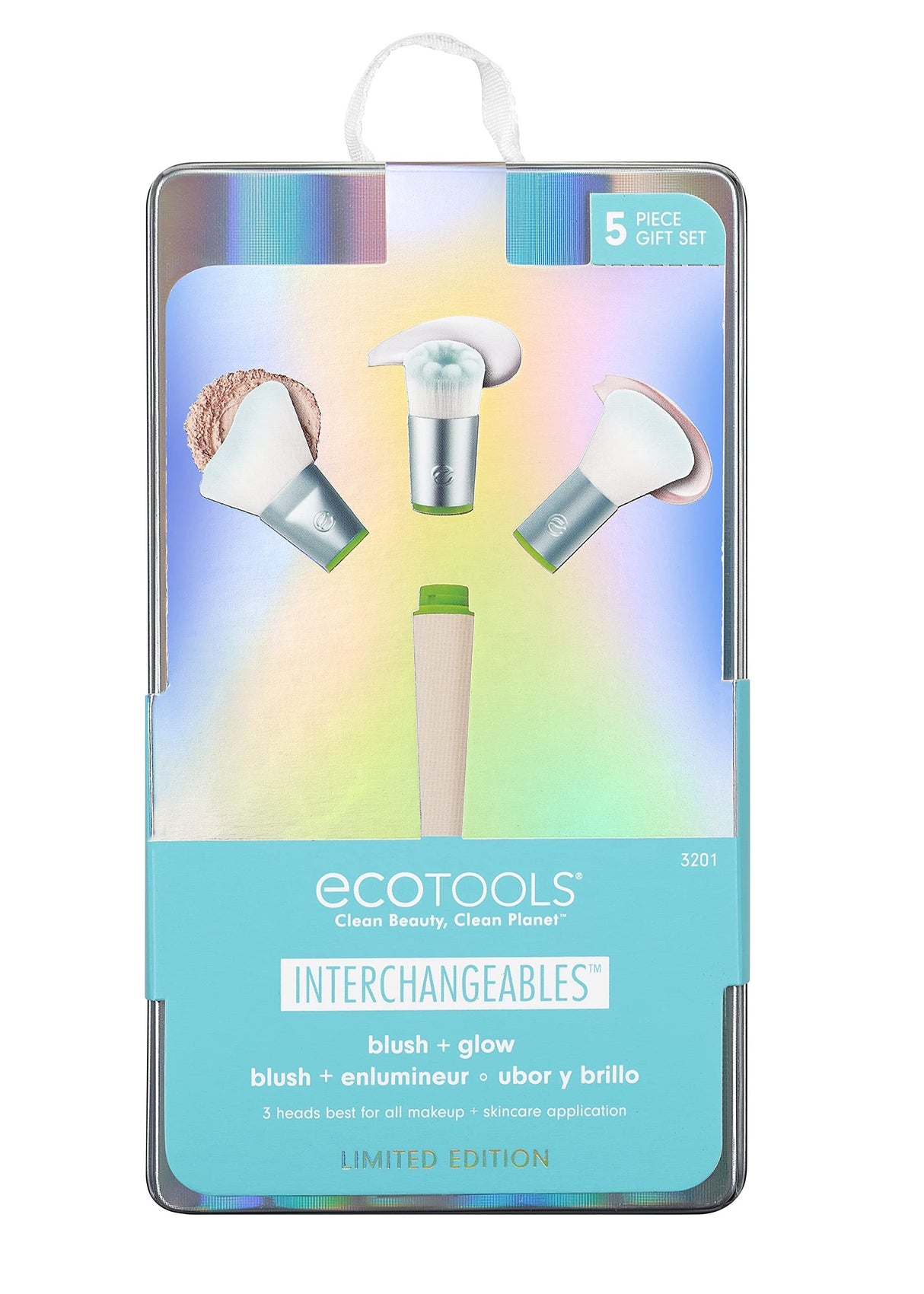 Interchangeables Set EcoTools: Interchangeables, Foundation Brush + Interchangeables, Blending, Blush Brush + Interchangeables, Angled Cut, Blush Brush - Feel You