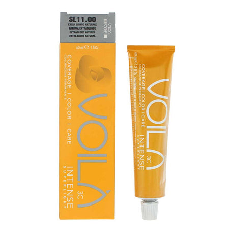 Intercosmo, Voila 3C Intense Superlight, Permanent Hair Dye, 11 Natural Extra Blonde, 60 ml - Feel You