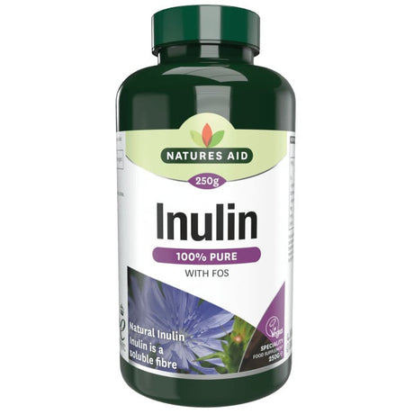 Инулин на прах (Inulin Powder) 250г NaturesAid - Feel You