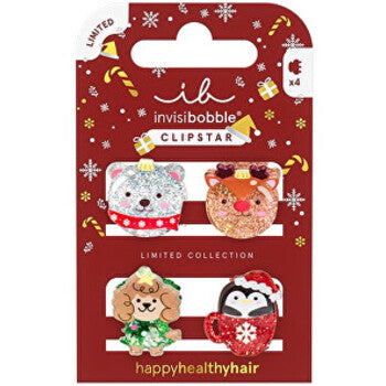 Invisibobble - Clipstar Kids Sparkle in a Cup 4 pcs - Feel You