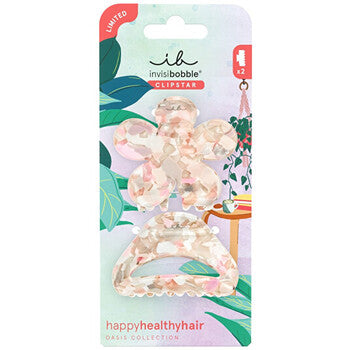 Invisibobble - Clipstar Oasis Refreshed Bloom M - hair clip 2 pcs - Feel You