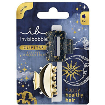 Invisibobble - Clipstar S Eclipse Lunar Glam - Skřipec do vlasů ( 2 ks ) - Feel You
