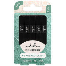 Invisibobble - Hair Tie Black - hair ties 5 pcs - Feel You