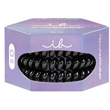 Invisibobble - Slim Premium True Black - hair ties ( 3 pcs ) - Feel You